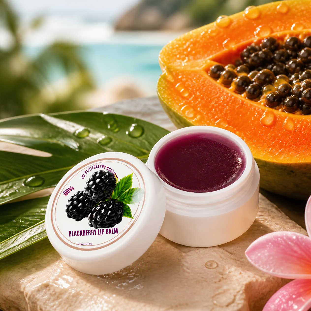 Tropical lip balm quenchers