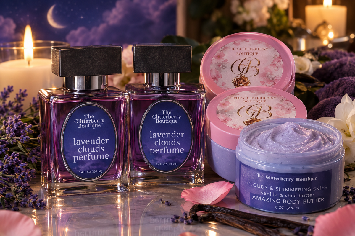 Lavender clouds perfume