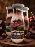 Chocolate Roses layered sparkling bathsalts