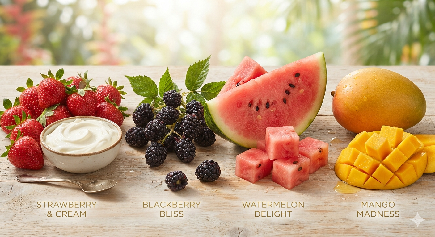 Tropical lip balm quenchers
