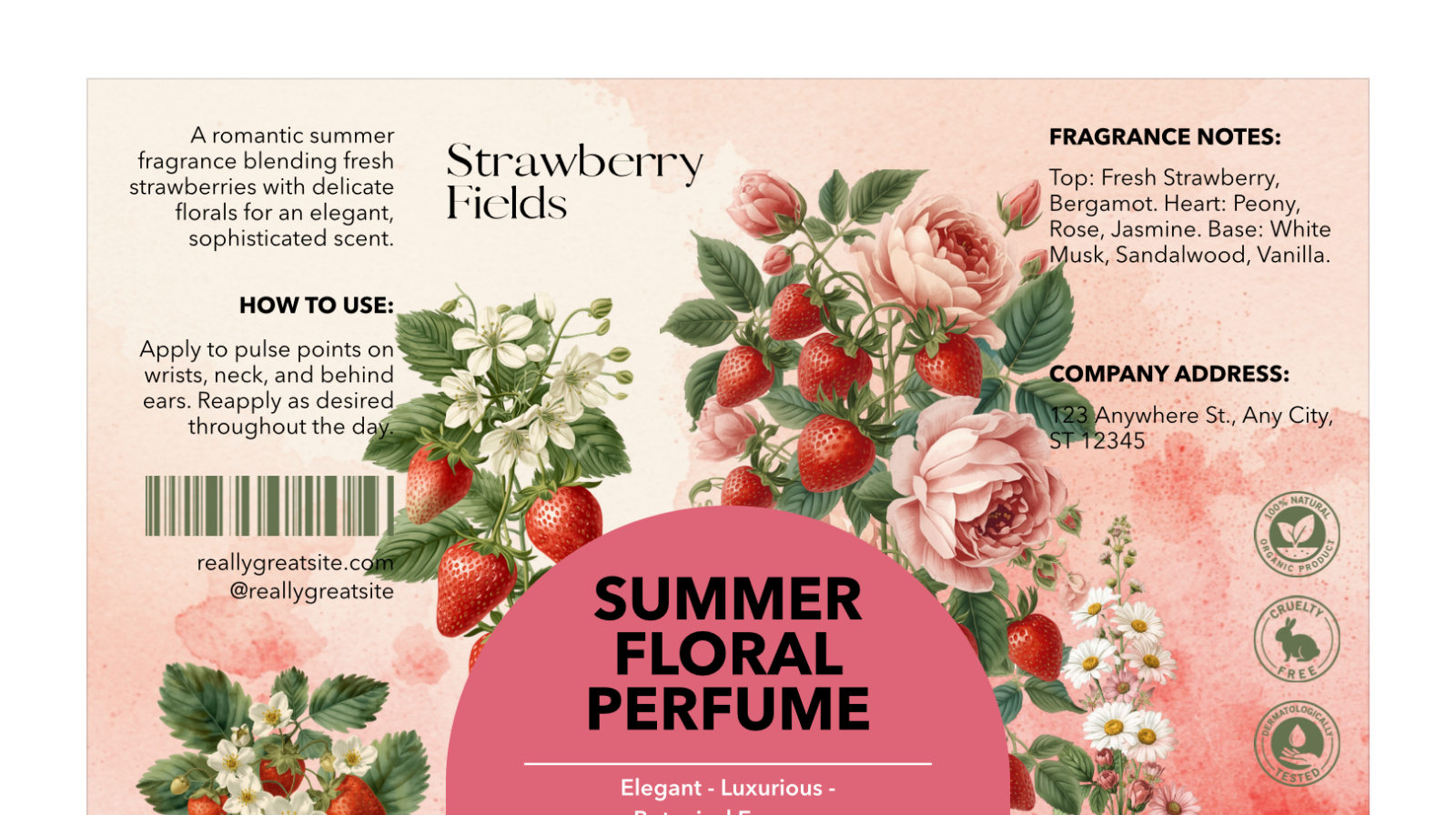 STRAWBERRY FIELDS Perfume