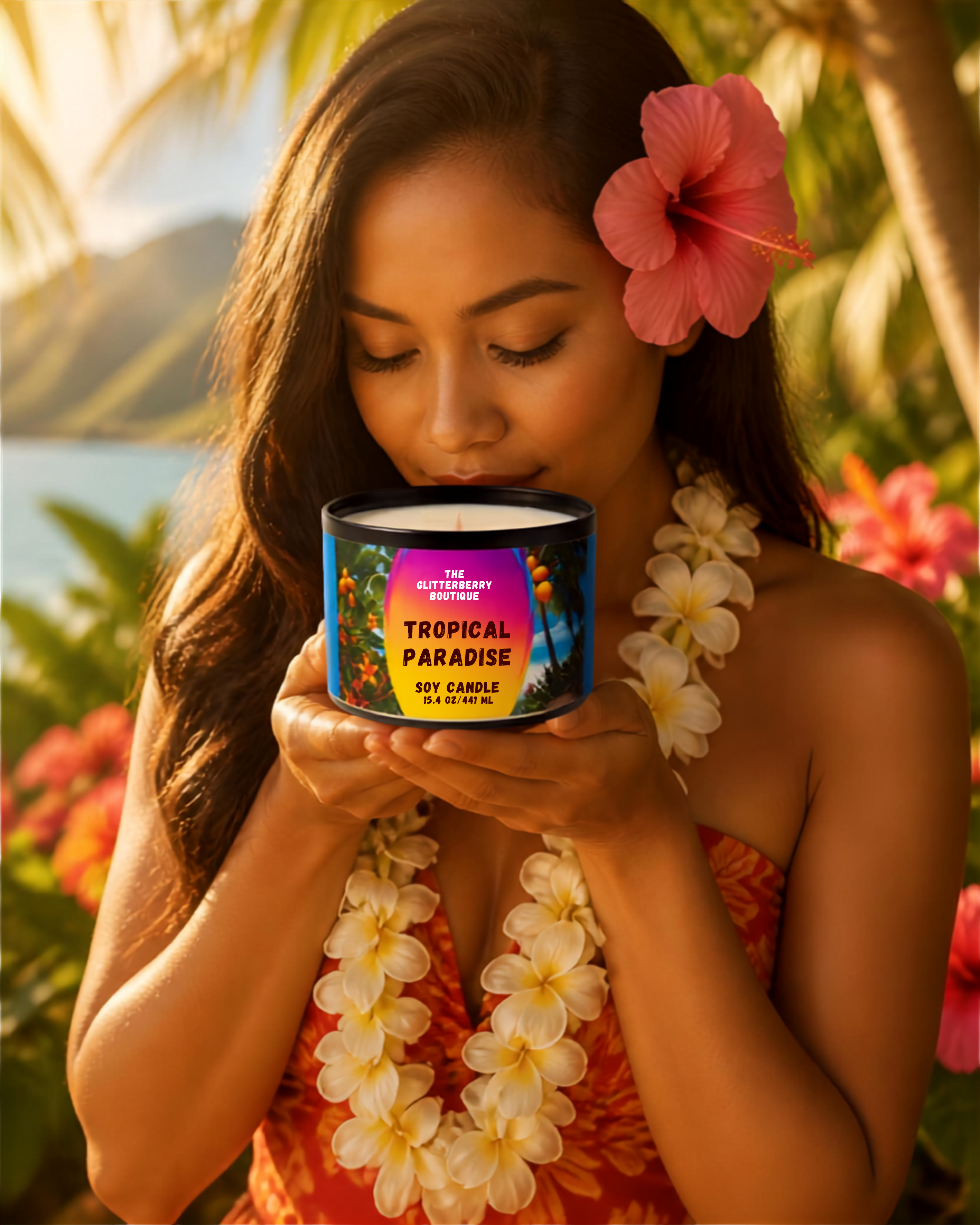 TROPICAL PARADISE SOY CANDLE