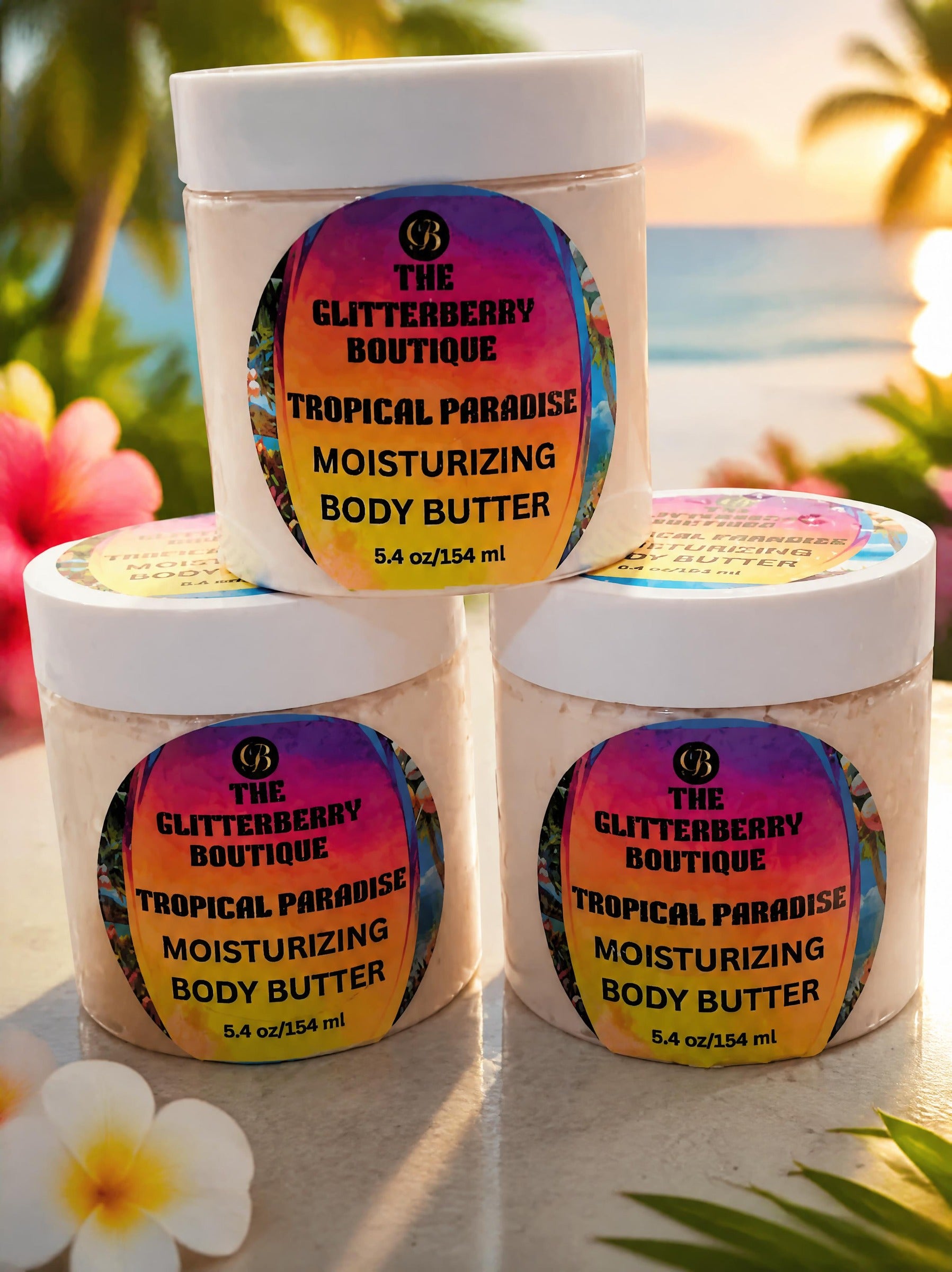 Tropical paradise body butter