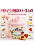 Strawberry n' Cream body mousse